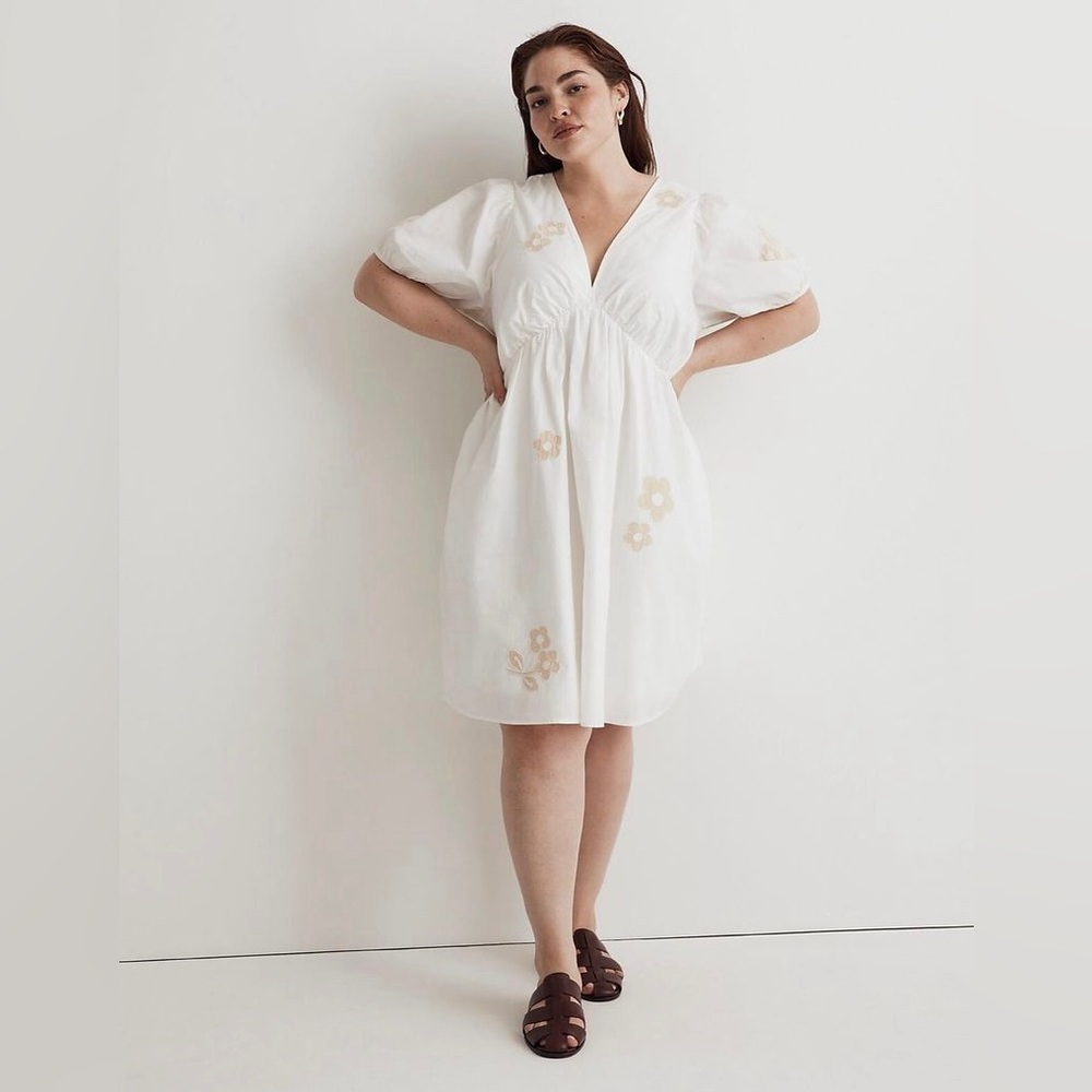 NWT Madewell Plus Annamarie Mini Dress, size 20W, NM047